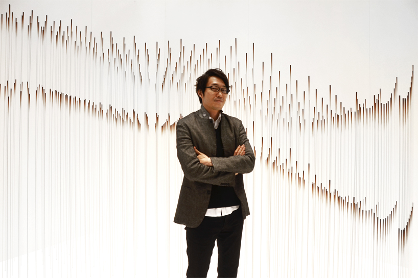 designboom interviews nendo on his chocolatexture lounge at maison&objet