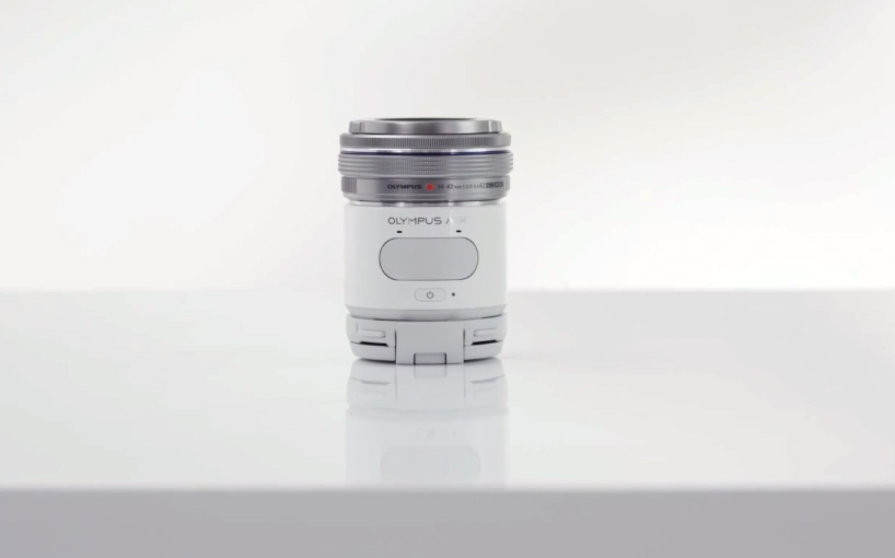 phone connecting olympus air A01 camera offers changeable lens quality