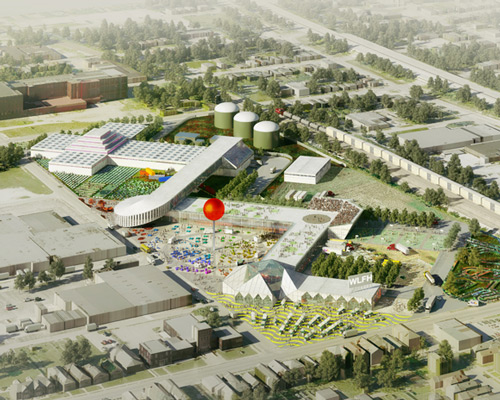 OMA masterplans a food port in west louisville, kentucky