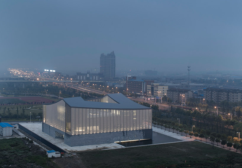 original design studio redefines the courtyard with fan zeng art gallery