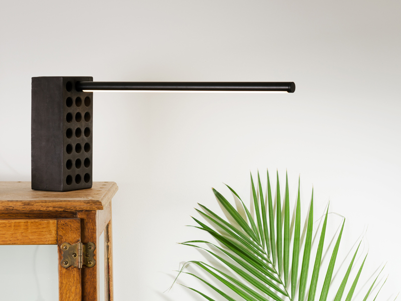 philippe malouin brick lamp umbra shift designboom