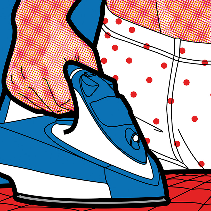 grég guillemin super heroes pop-art illustrations