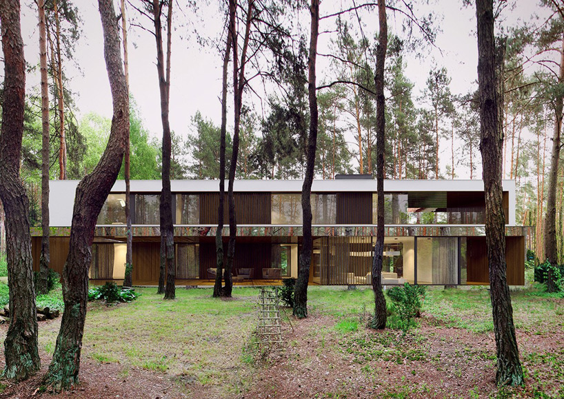 reform architekt marcin tomaszewski refelctive mirror izabelin house 2 designboom