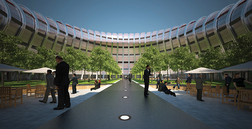 michael sorkin's xi'an office building under construction