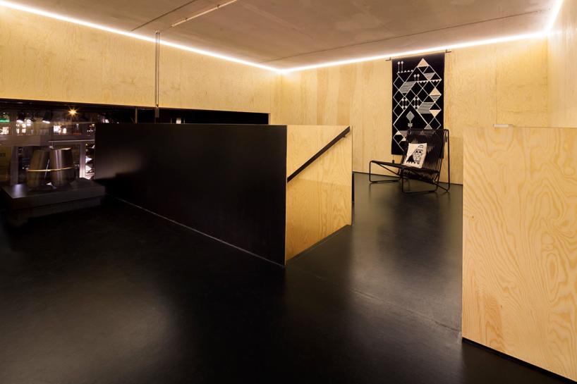 staircase bazar noir hidden fortress designboom 