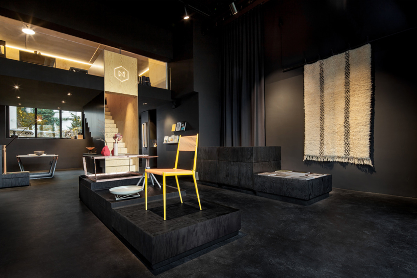 staircase bazar noir hidden fortress designboom 