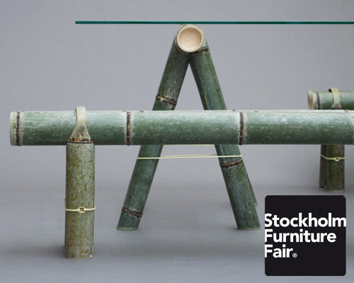 stefan diez reinterprets the traditional bamboo bench for japan creative