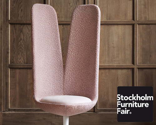 stone designs mimics flower petals in skandiform chair