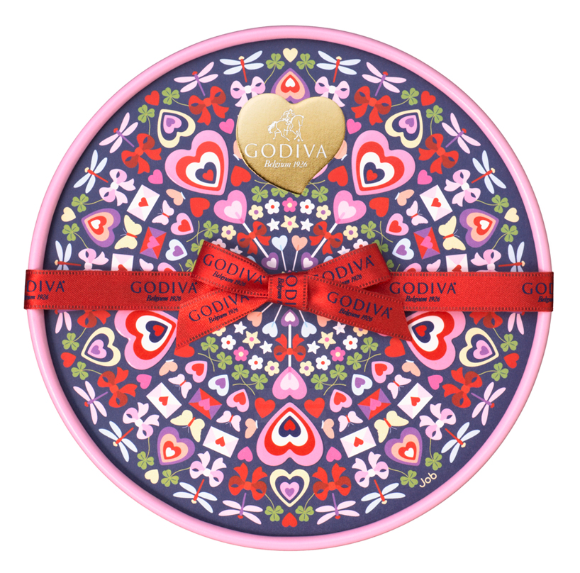 studio job sweetly package valentine's day chocolates for godiva