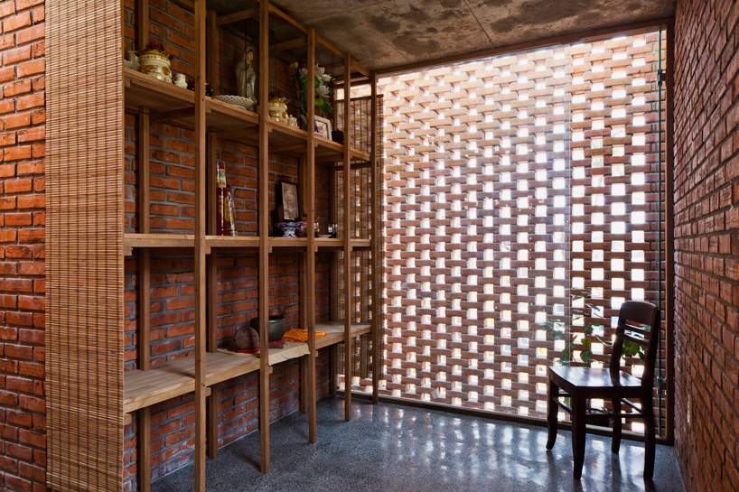 tropical space brick termitary house da nang city vietnam designboom