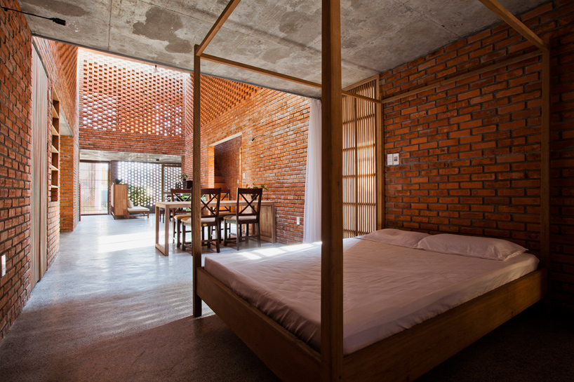 tropical space brick termitary house da nang city vietnam designboom