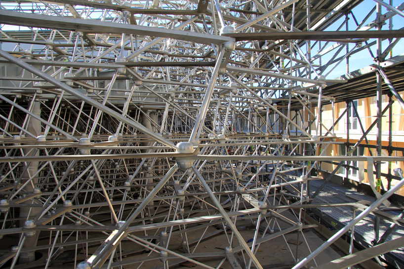 uk pavilion milan expo 2015 wolfgang buttress construction designboom