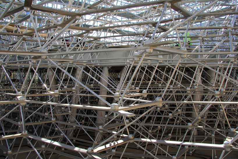 uk pavilion milan expo 2015 wolfgang buttress construction designboom