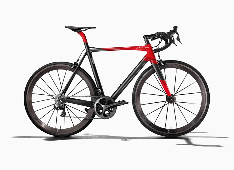lightweight, carbon fiber AUDI sport racing bike limited to 50 models