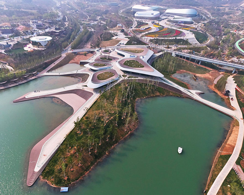 HHD_FUN connects qingdao's expo site with heavenly water service center