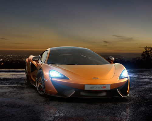 New bright 2024 mclaren 570s