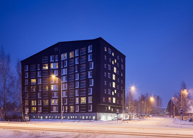 OOPEAA anssi lassila puukuokka housing block jyvaskyla finland designboom
