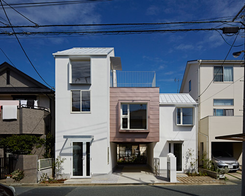 ikeda yukie ono toshiharu architects designs sandwich apartment