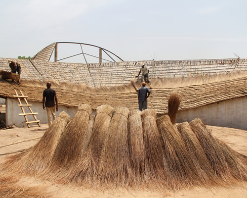 toshiko mori's ecological cultural center in senegal set to open