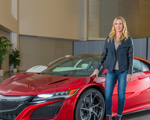 interview with acura NSX exterior designer, michelle christensen