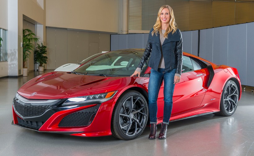 interview with acura NSX exterior designer, michelle christensen