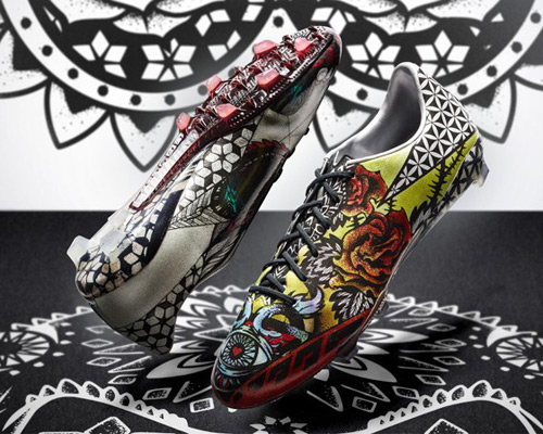 limited edition adidas adizero F50 tattoo pack inked with love & hate