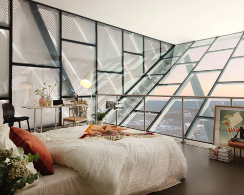 airbnb converts JDS-designed holmenkollen ski jump into a penthouse