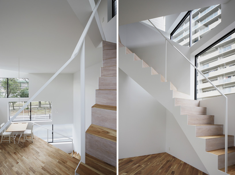 alphaville spiral window house osaka japan designboom