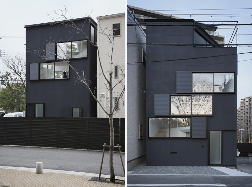 alphaville spiral window house osaka japan designboom
