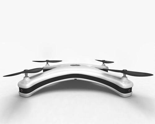eric huismann envisions apple drone concept equipped with four cameras