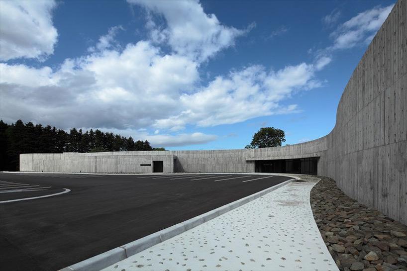 hakodate jamon cultural center atelier bnk japan designboom