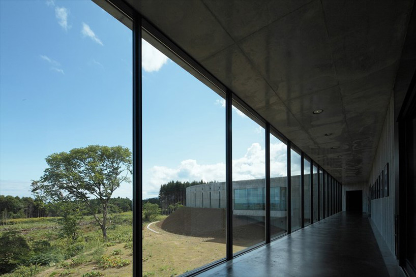 hakodate jamon cultural center atelier bnk japan designboom