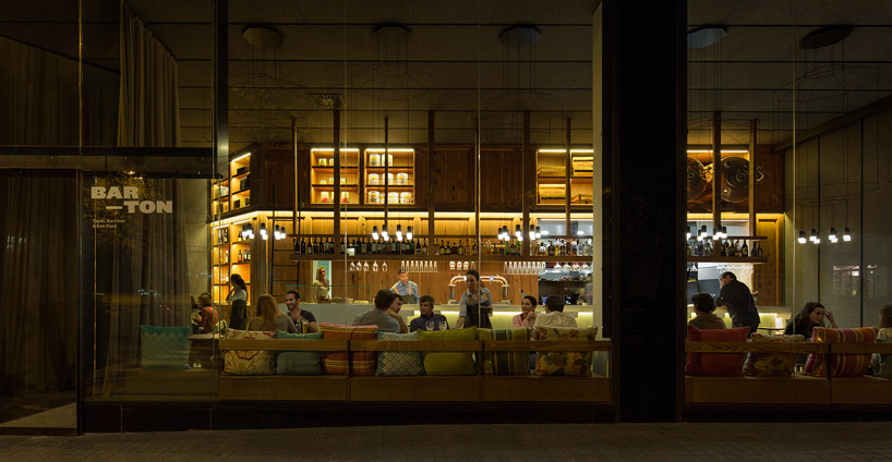 barton restaurant isabel lópez vilalta designboom