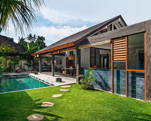 rené kroondijk & de la viesca builds tropical anggana villa in bali