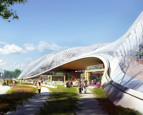 bjarke ingels and thomas heatherwick reveal google's california HQ