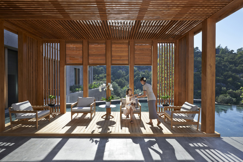scape design studio manderin oriental bodrum designboom