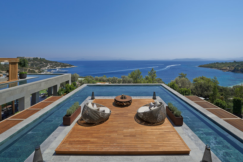 scape design studio manderin oriental bodrum designboom