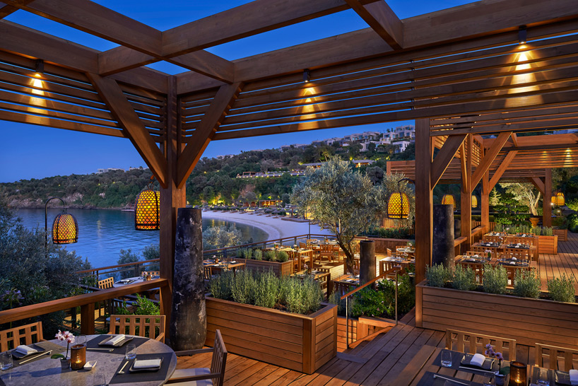 scape design studio manderin oriental bodrum designboom