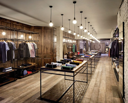 fred perry's heritage captured in flagship store by buckley gray yeoman