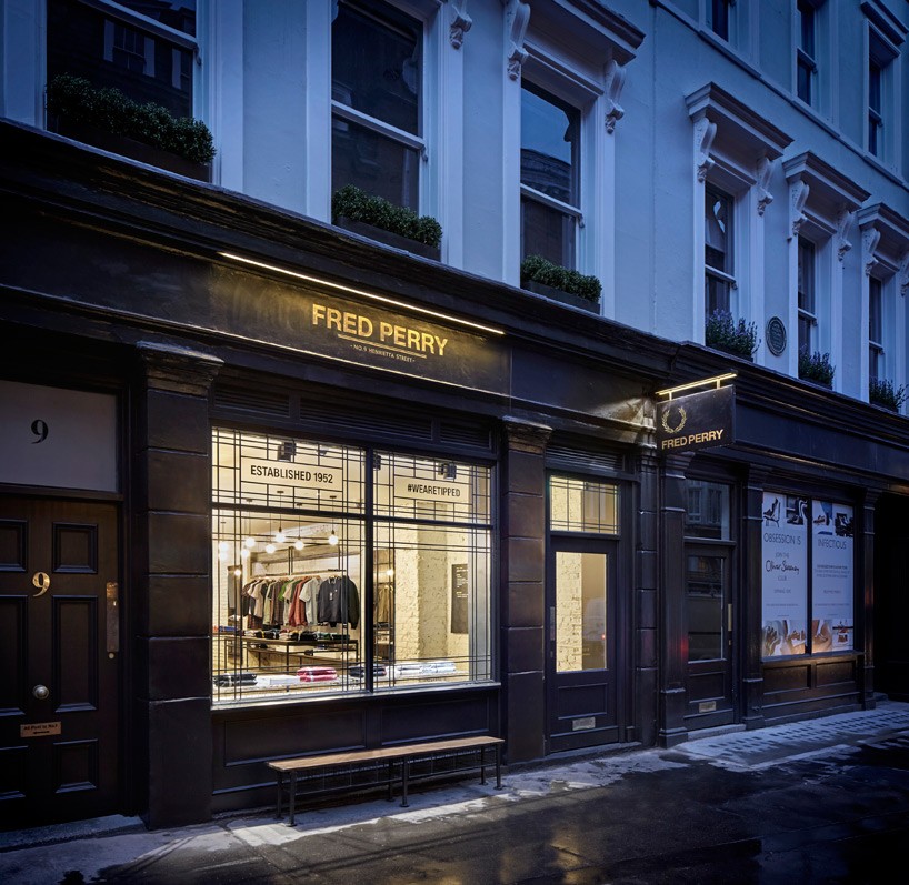 flagship store for fred perry by buckley gray yeoman