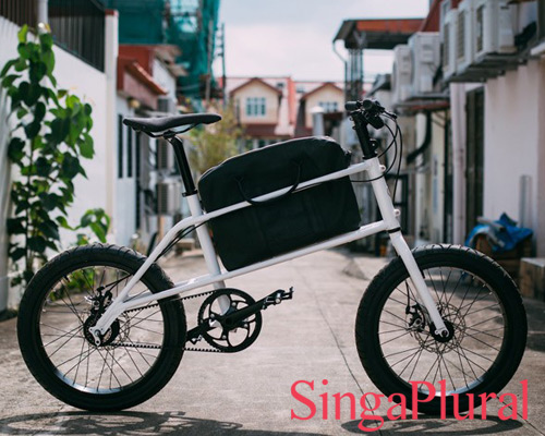 coast cycles unveils quinn cargo bike at SingaPlural 2015