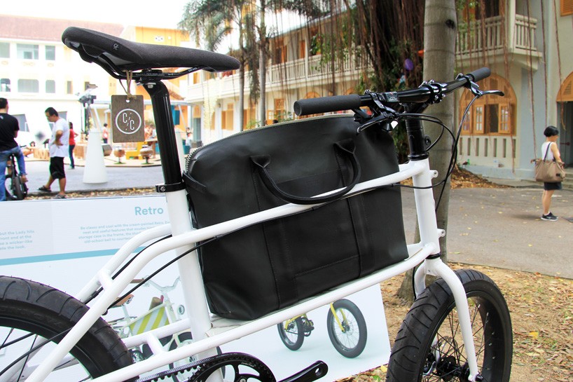 coast cycles unveils quinn cargo bike at SingaPlural 2015