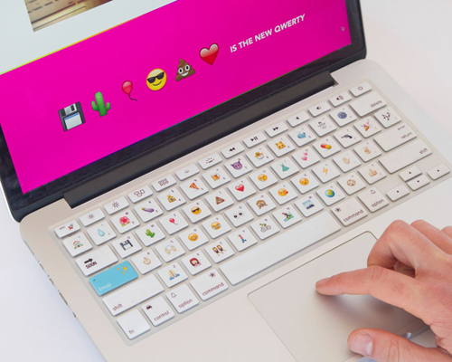 emoji keyboard cover and software brings over 150 symbols to the mac
