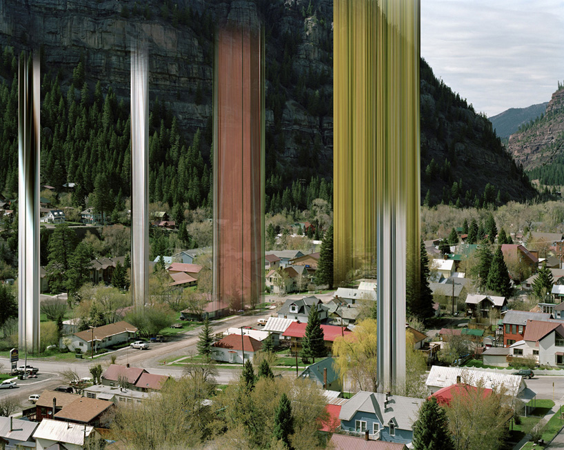 ralf brueck distorts architecture and nature into sci-fi scenarios