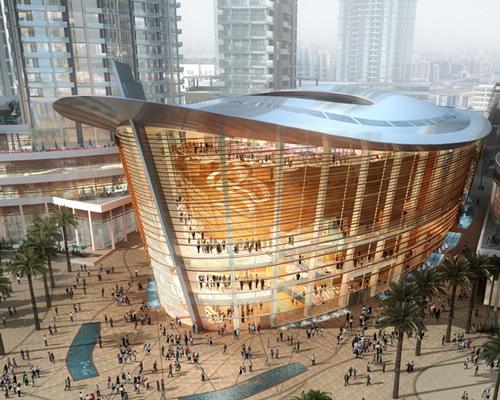 dubai opera house moves closer to completion in the UAE