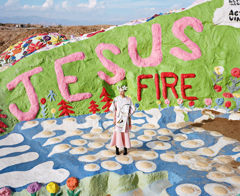 fashion editorial salvation mountain