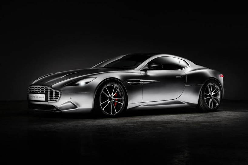 henrik fisker thunderbolt interpretation of aston martin V12 vanquish