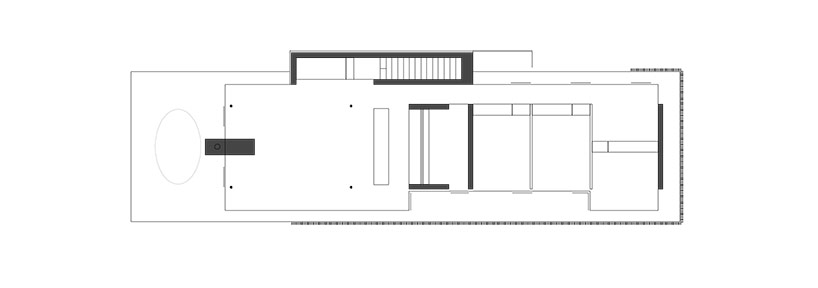 elmar ludescher architekt constructs haus am felsen over a valley in bregenz