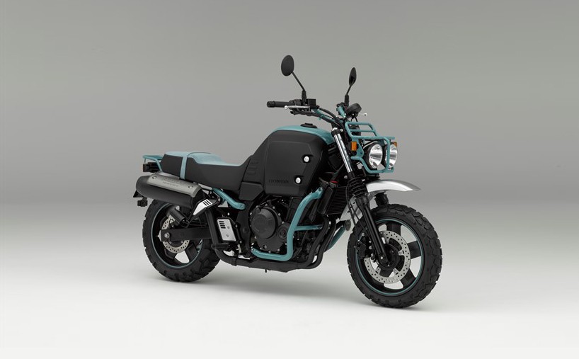 honda bulldog concept model unveiled at osaka motorcycle show 2015