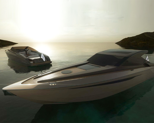 hunton XRS52 luxury powerboat offers a max speed of 65 knots